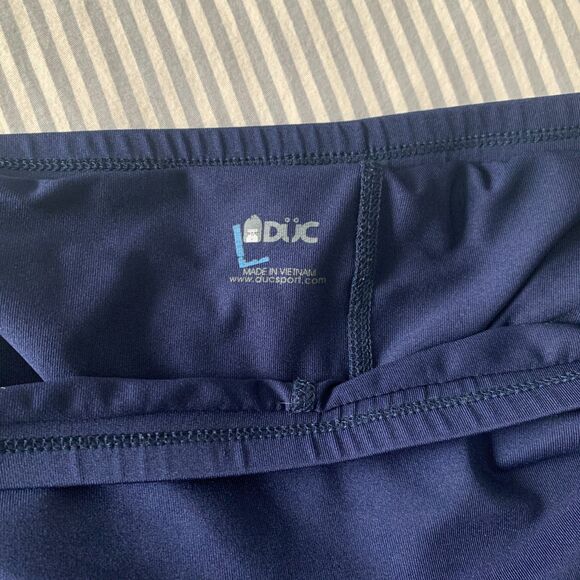 DUC Sports Women's Compete Tennis Skirt Skort Size L Blue White Athleisure - Picture 8 of 10